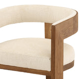 Nadia Dining Chair, Cream, Set of 2 by Dovetail at Eve Furniture
