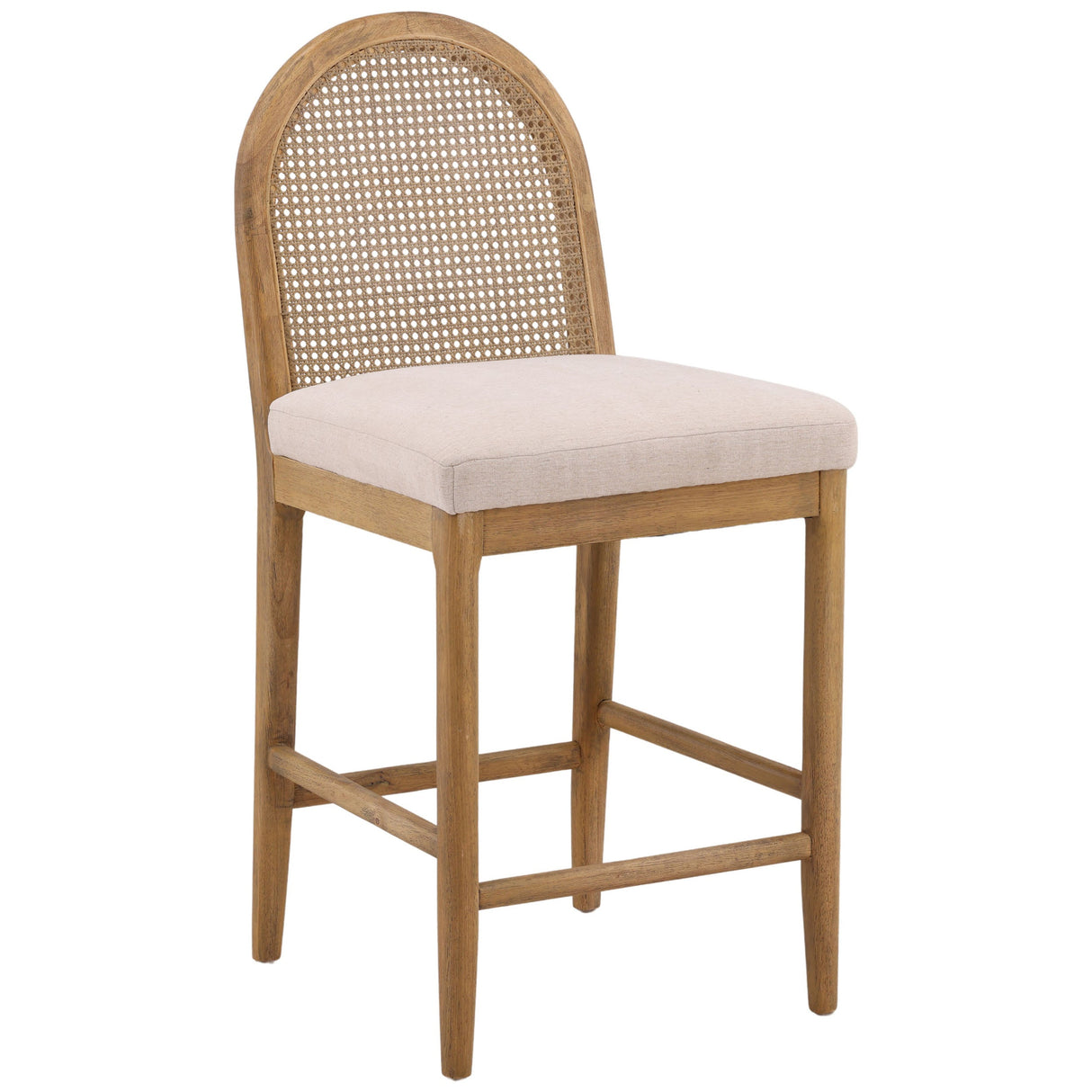 Thoreau Counter Stool, Oatmeal by Dovetail at Eve Furniture