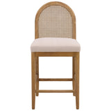 Thoreau Counter Stool, Oatmeal by Dovetail at Eve Furniture