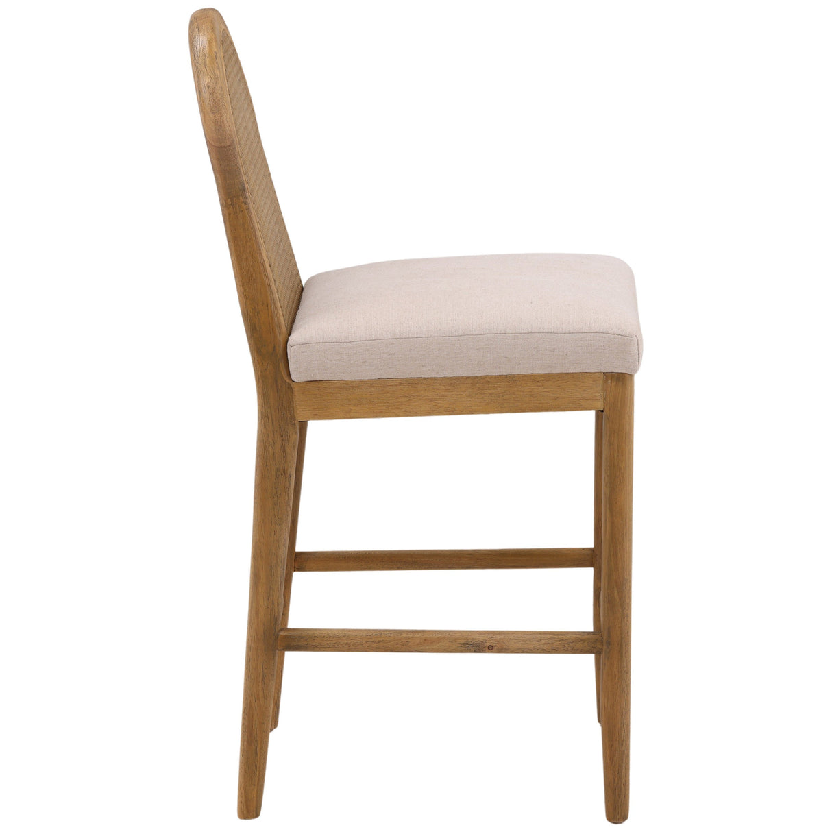 Thoreau Counter Stool, Oatmeal by Dovetail at Eve Furniture