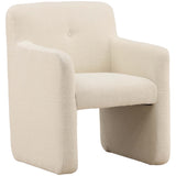 Pippy Dining Chair, Cream, Set of 2 by Dovetail at Eve Furniture