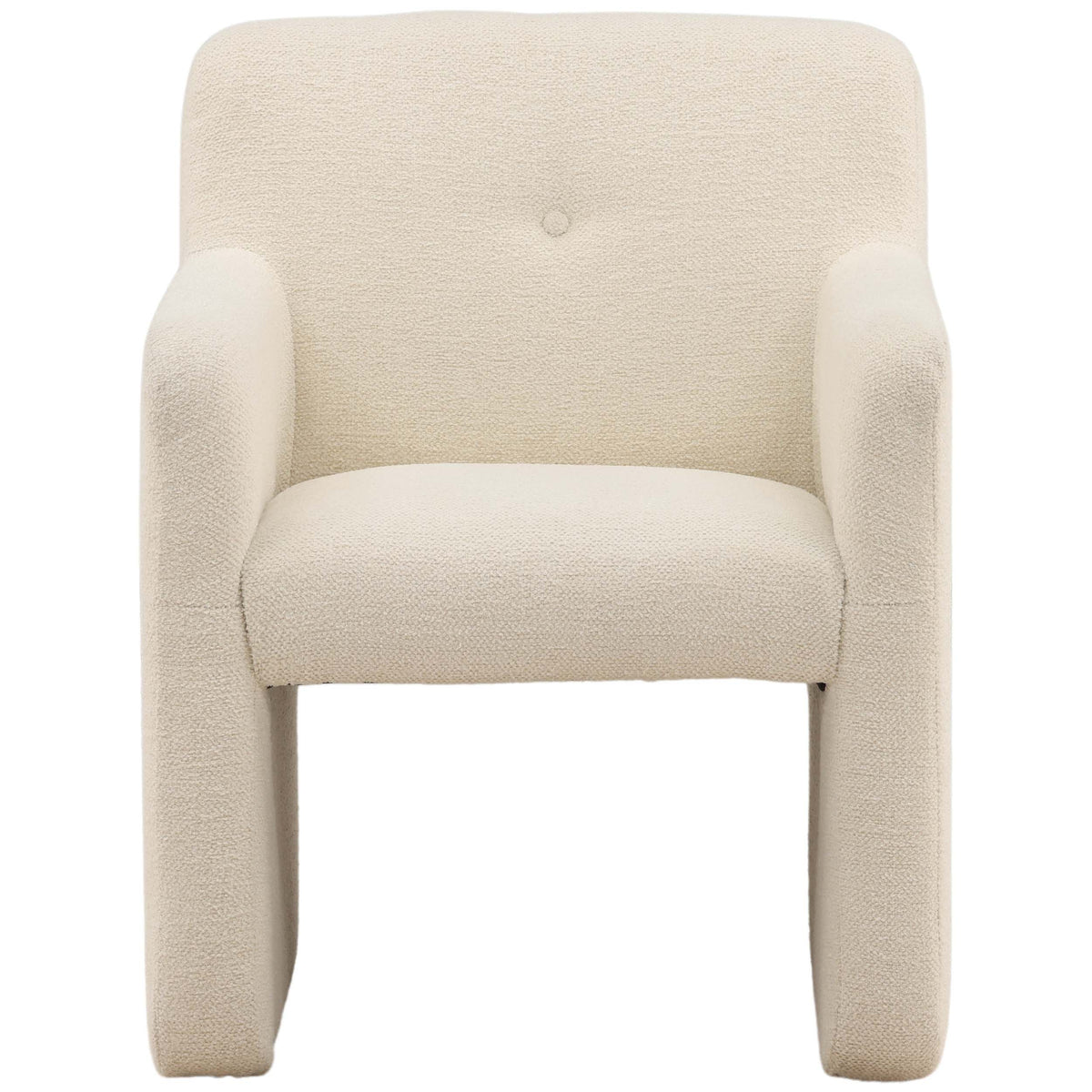 Pippy Dining Chair, Cream, Set of 2 by Dovetail at Eve Furniture
