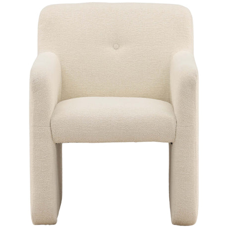 Pippy Dining Chair, Cream, Set of 2 by Dovetail at Eve Furniture