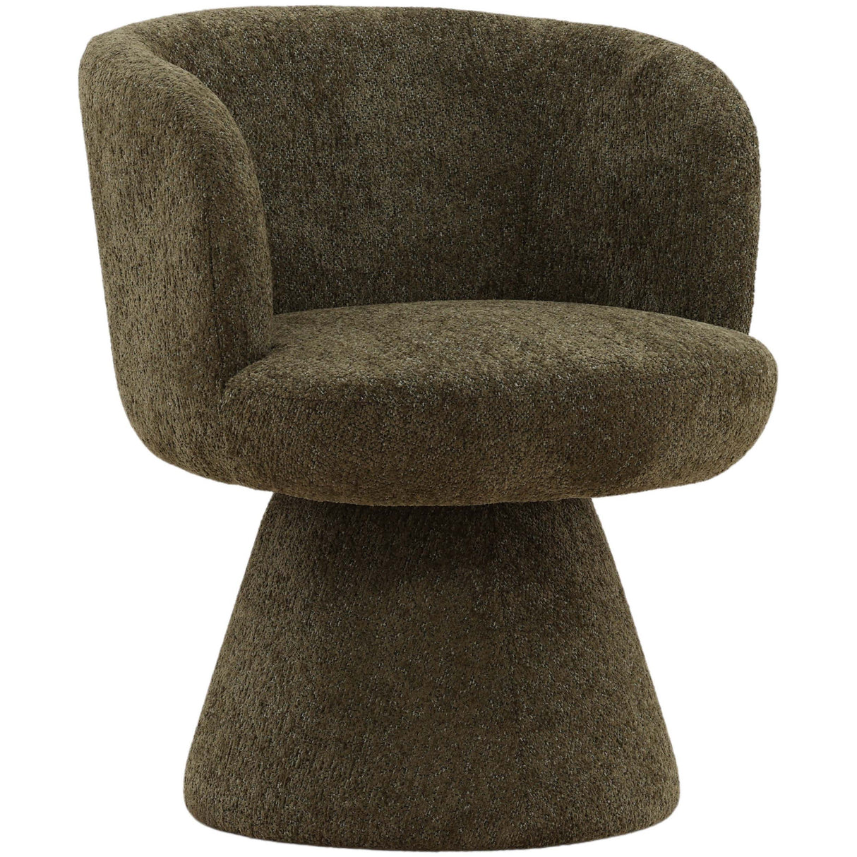 Omaira Swivel Dining Chair, Green, Set of 2 by Dovetail at Eve Furniture