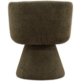 Omaira Swivel Dining Chair, Green, Set of 2 by Dovetail at Eve Furniture