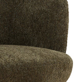 Omaira Swivel Dining Chair, Green, Set of 2 by Dovetail at Eve Furniture