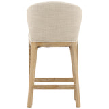 Kaelin Counter Stool, Cienega Oatmeal by Dovetail at Eve Furniture