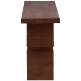Jena Console Table, Brown by Dovetail at Eve Furniture