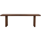 Varen Dining Table, Brown by Dovetail at Eve Furniture
