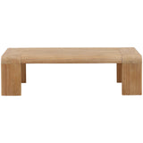 Crosby Coffee Table, Light Natural