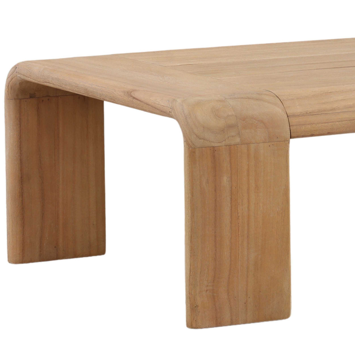 Crosby Coffee Table, Light Natural