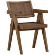 Tavrisa Dining Chair, Brown, Set of 2 by Dovetail at Eve Furniture