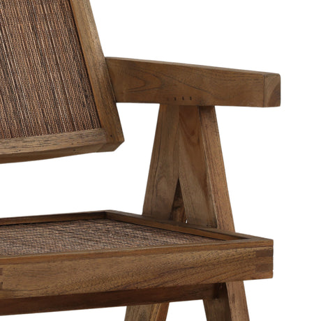 Tavrisa Dining Chair, Brown, Set of 2 by Dovetail at Eve Furniture