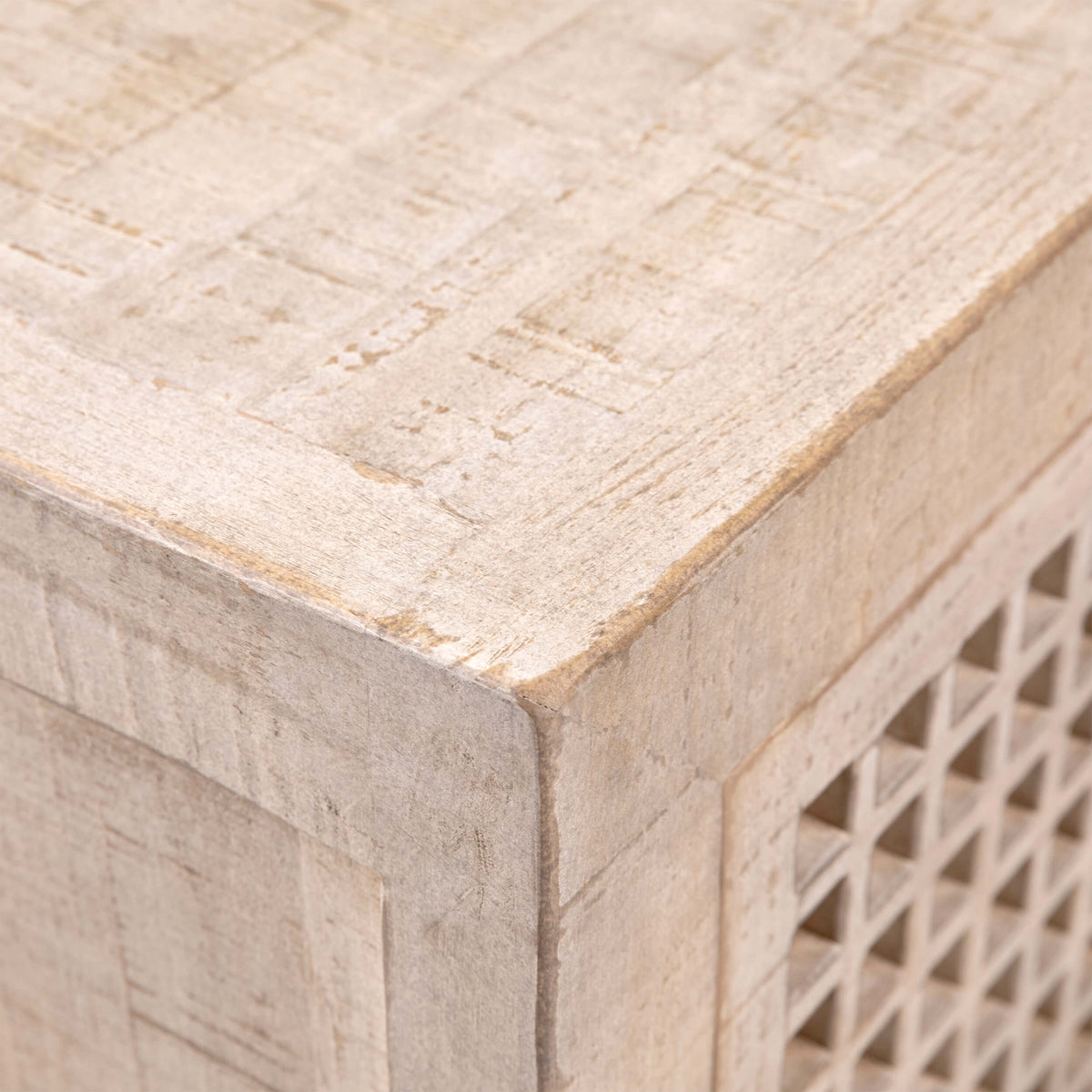 Devina 6 Door Sideboard, Light Warm Wash by Dovetail at Eve Furniture