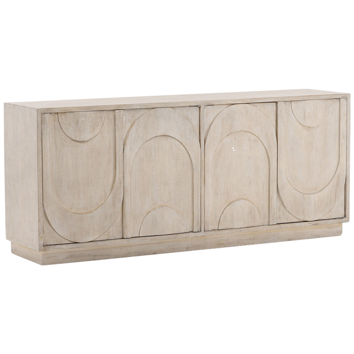 Riley Sideboard, Light Warm Wash by Dovetail at Eve Furniture