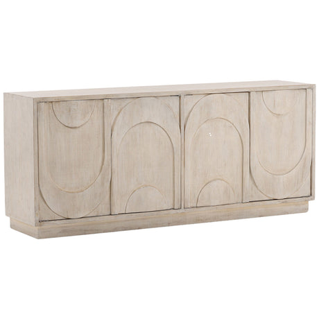 Riley Sideboard, Light Warm Wash by Dovetail at Eve Furniture
