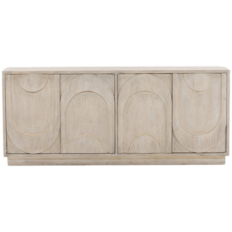 Riley Sideboard, Light Warm Wash by Dovetail at Eve Furniture