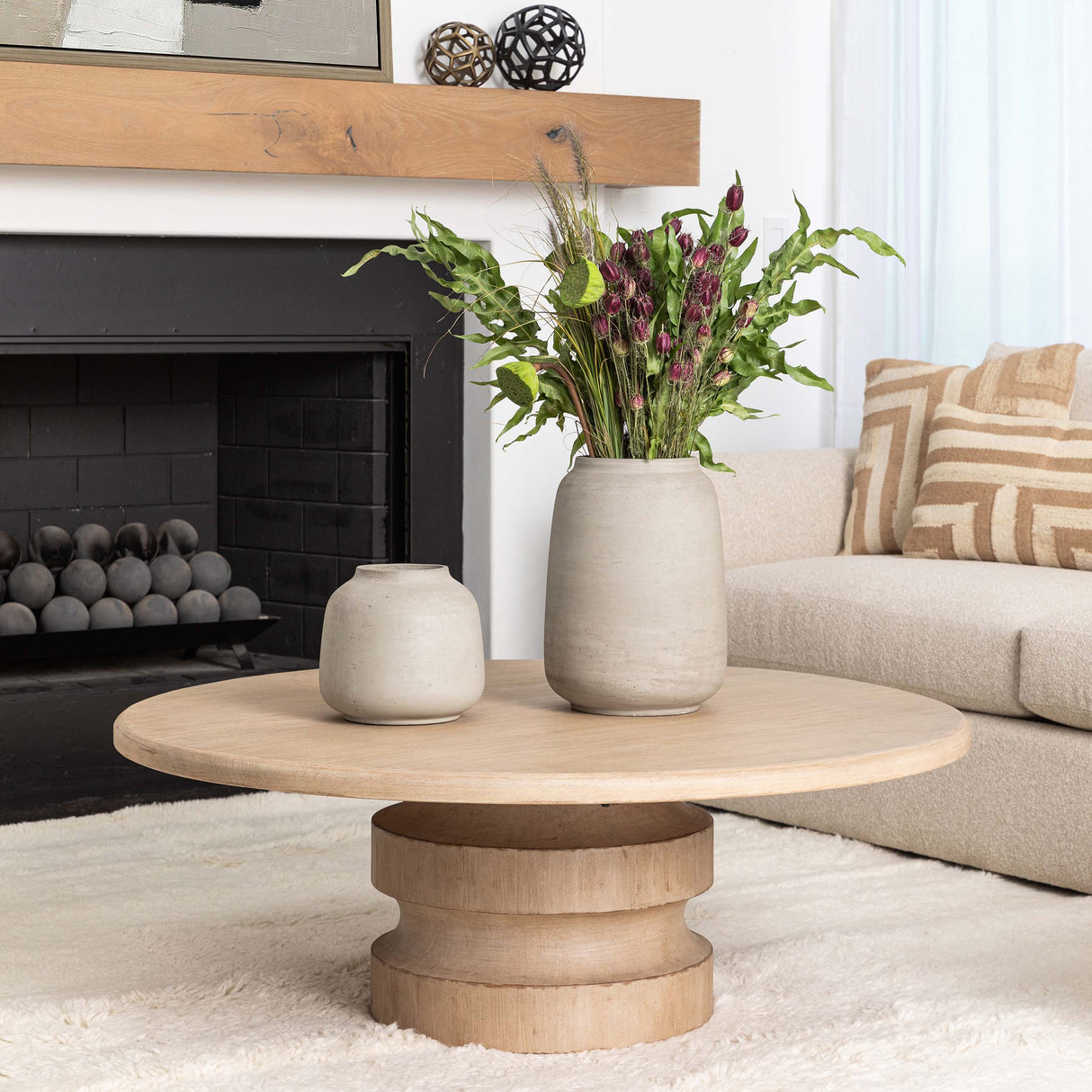 Taryn Coffee Table, Light Warm Wash