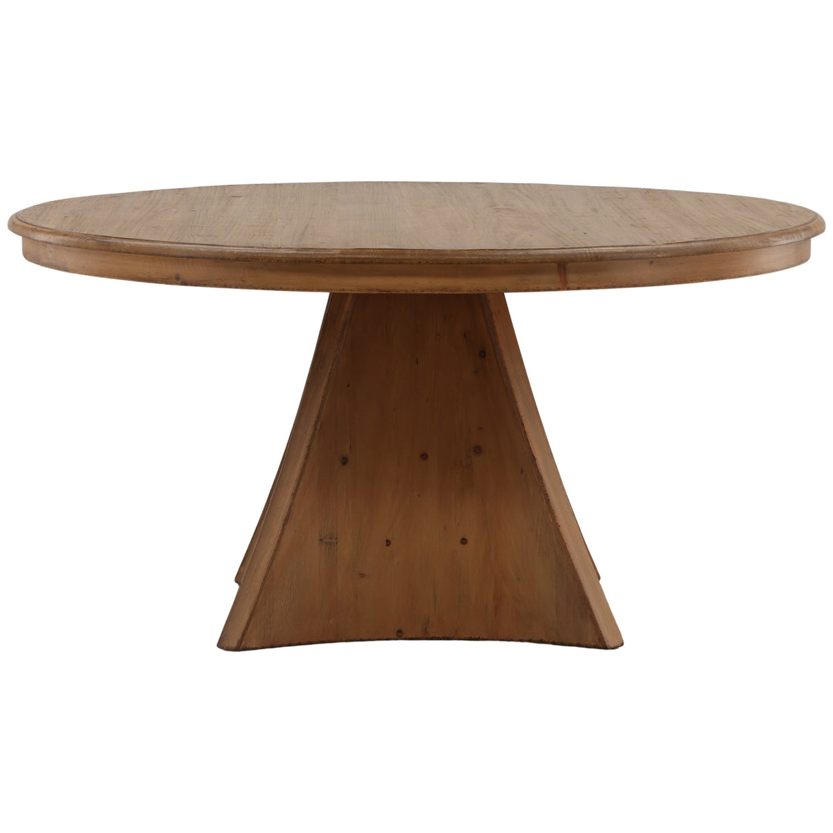 Zoie Dining Table, Brown Wash by Dovetail at Eve Furniture