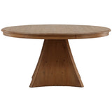 Zoie Dining Table, Brown Wash by Dovetail at Eve Furniture
