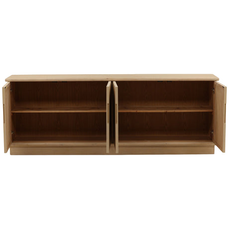 Amora Sideboard, Light Natural by Dovetail at Eve Furniture