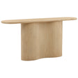 Rosalyn Console Table, Light Natural by Dovetail at Eve Furniture