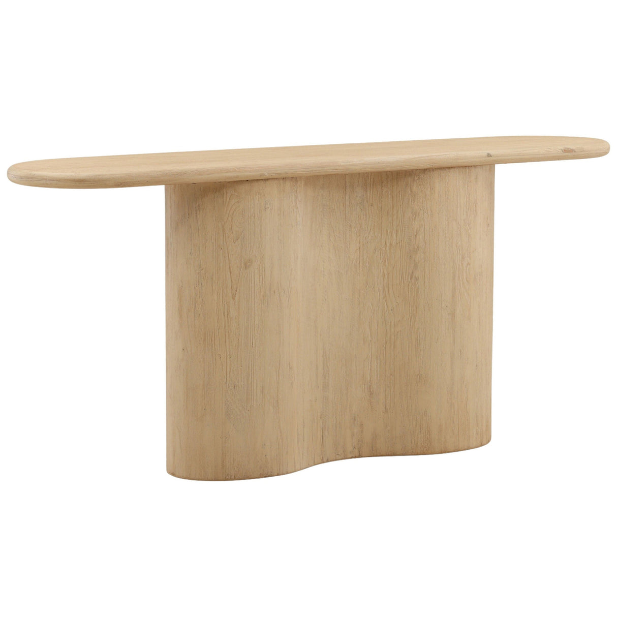 Rosalyn Console Table, Light Natural by Dovetail at Eve Furniture