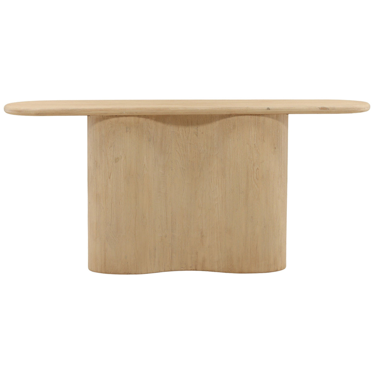 Rosalyn Console Table, Light Natural by Dovetail at Eve Furniture