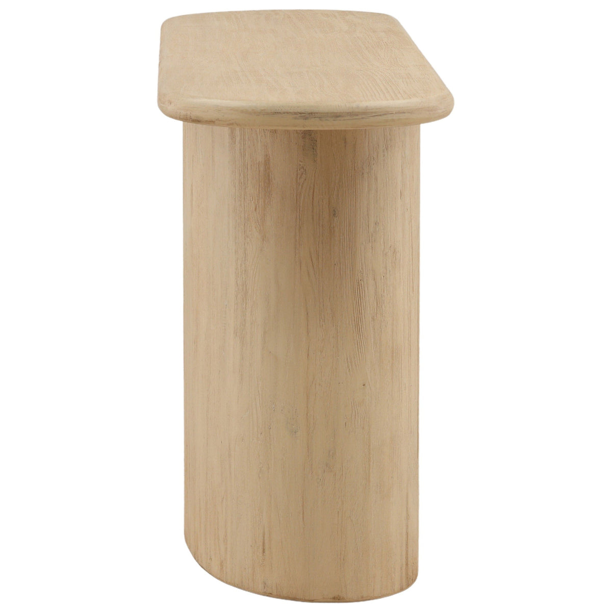 Rosalyn Console Table, Light Natural by Dovetail at Eve Furniture