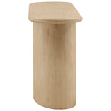 Rosalyn Console Table, Light Natural by Dovetail at Eve Furniture