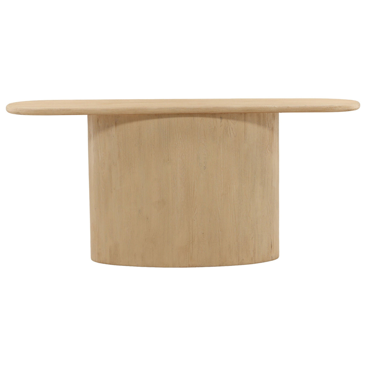 Rosalyn Console Table, Light Natural by Dovetail at Eve Furniture