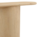Rosalyn Console Table, Light Natural by Dovetail at Eve Furniture