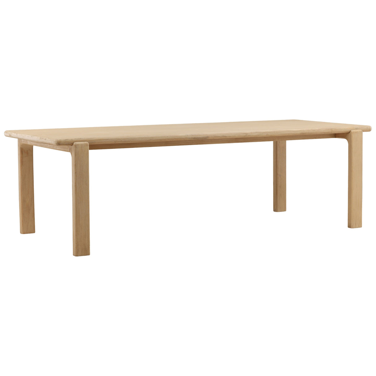 Zulema Dining Table, Light Natural by Dovetail at Eve Furniture
