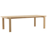 Zulema Dining Table, Light Natural by Dovetail at Eve Furniture