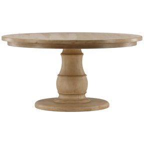 Eloy Dining Table, Light Warm Wash by Dovetail at Eve Furniture