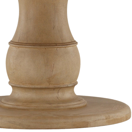 Eloy Dining Table, Light Warm Wash by Dovetail at Eve Furniture