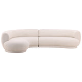 Lake Chaise Sectional, Cream