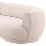 Lake Chaise Sectional, Cream