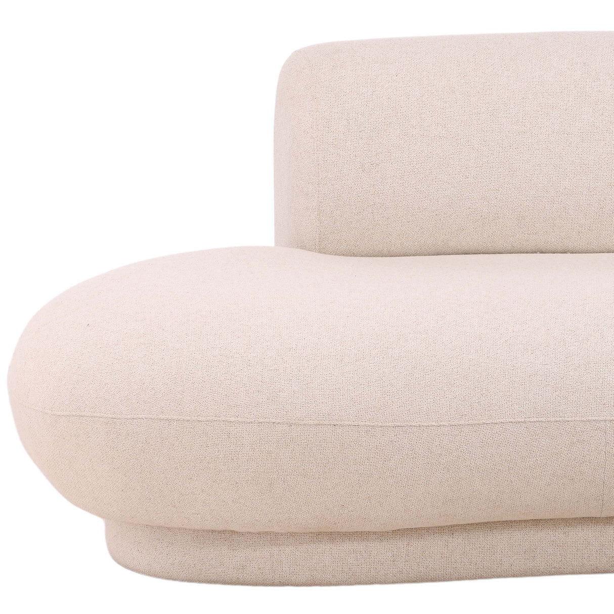 Lake Chaise Sectional, Cream