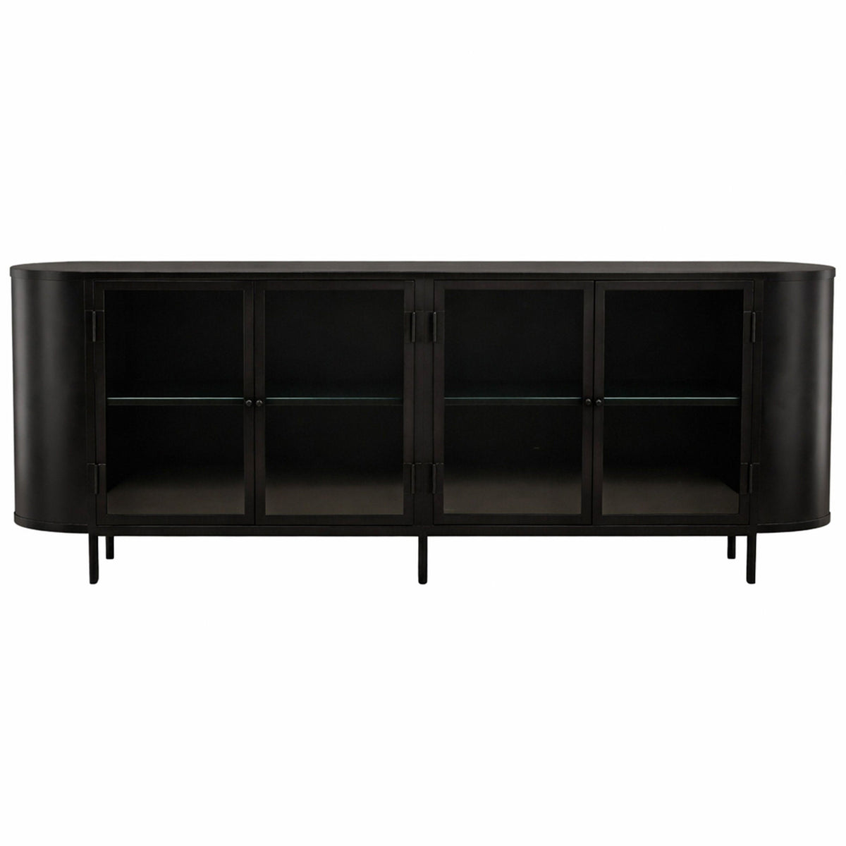 Westfield Sideboard, Black by Dovetail at Eve Furniture