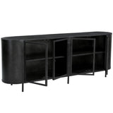 Westfield Sideboard, Black by Dovetail at Eve Furniture