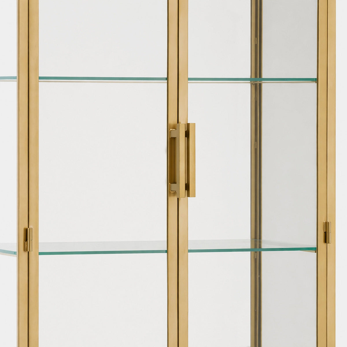 Viridian Cabinet, Brass by Dovetail at Eve Furniture