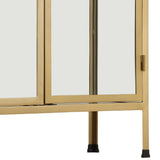 Viridian Cabinet, Brass by Dovetail at Eve Furniture