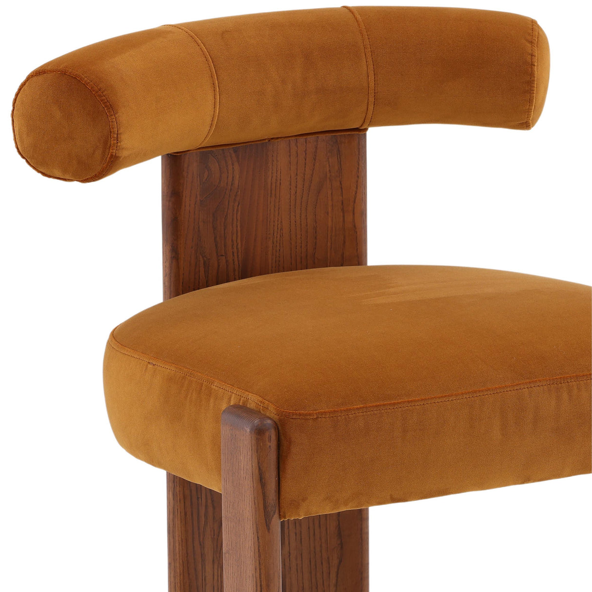 Gwyneth Dining Chair, Hudson Ginger, Set of 2 by Dovetail at Eve Furniture
