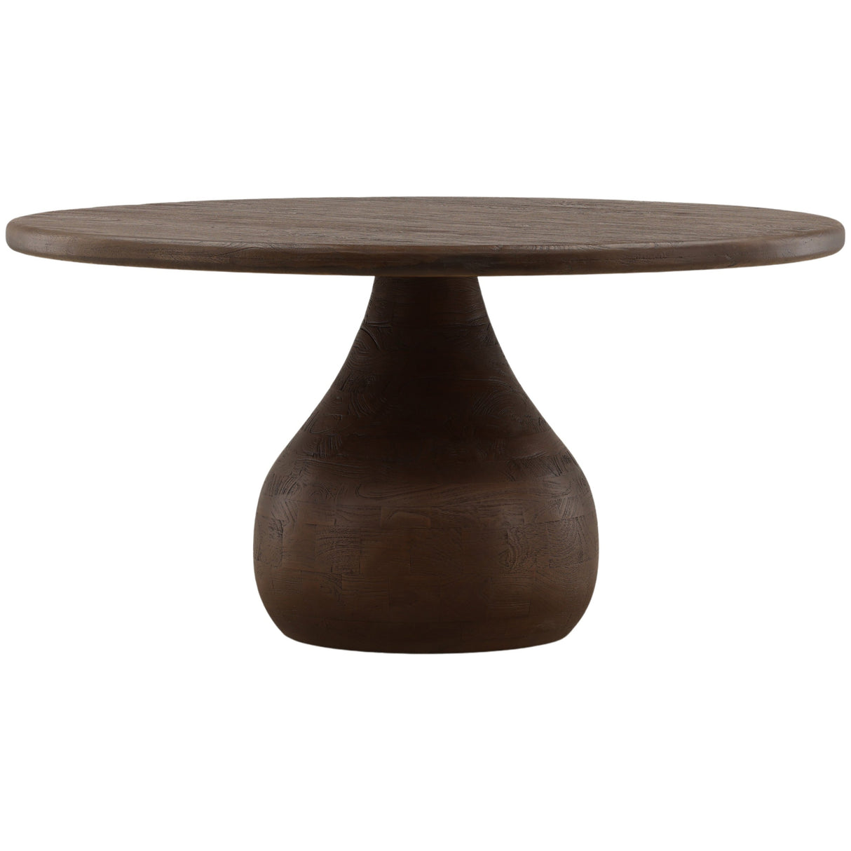 Neilson Dining Table, Brown by Dovetail at Eve Furniture