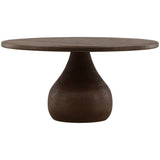 Neilson Dining Table, Brown by Dovetail at Eve Furniture
