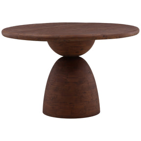 Amberlyn Round Dining Table, Brown by Dovetail at Eve Furniture