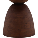 Amberlyn Round Dining Table, Brown by Dovetail at Eve Furniture