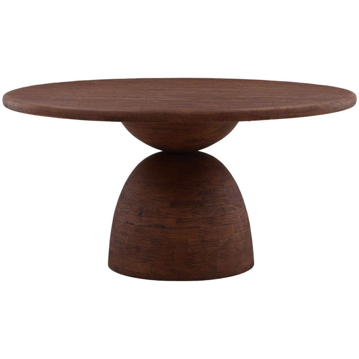 Amberlyn Round Dining Table, Brown by Dovetail at Eve Furniture