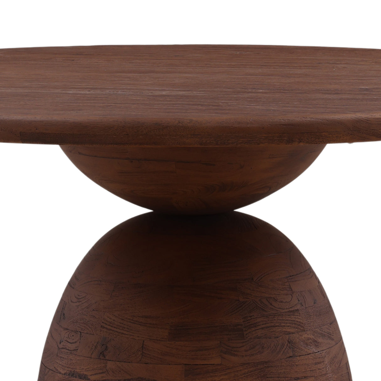 Amberlyn Round Dining Table, Brown by Dovetail at Eve Furniture